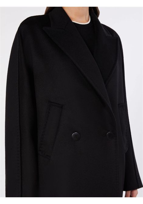 Max Mara Studio Women's MSTMASTRO Black Virgin Wool Double-Breasted Coat Max Mara Studio |  | 2626016071600013